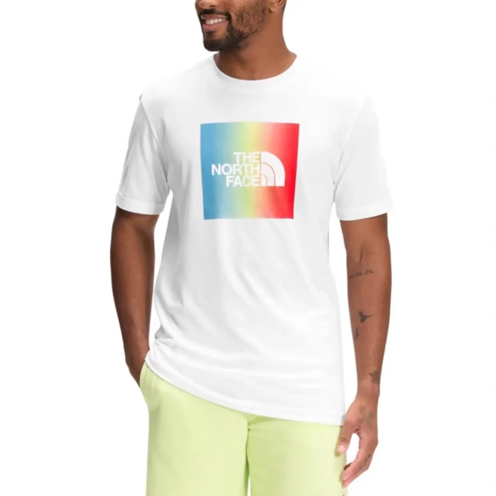NWT TNF T-Shirt Multi-Color ‘the Boxed In’ Size Medium - Picture 1 of 12
